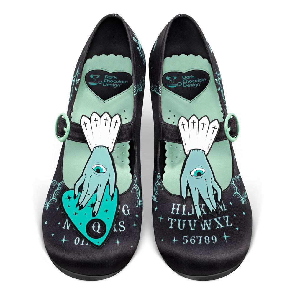 Chocolaticas® Mid Heels Spirit Board Women's Mary Jane Pump - 