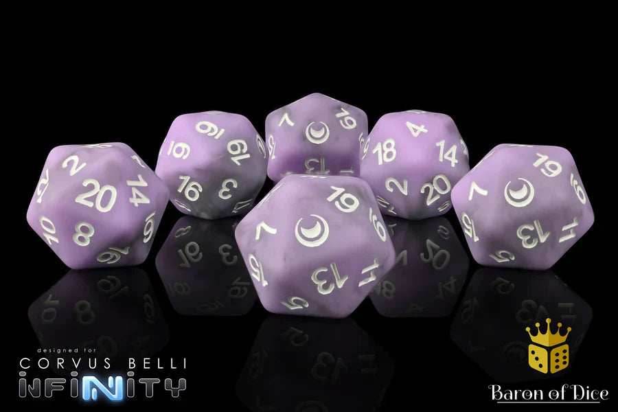 INFINITY: STEEL PHALANX, DICE SET - 