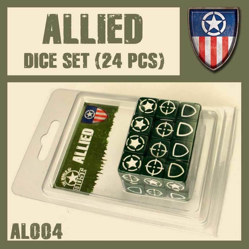 DUST 1947: Allied Dice Set (24) - 
