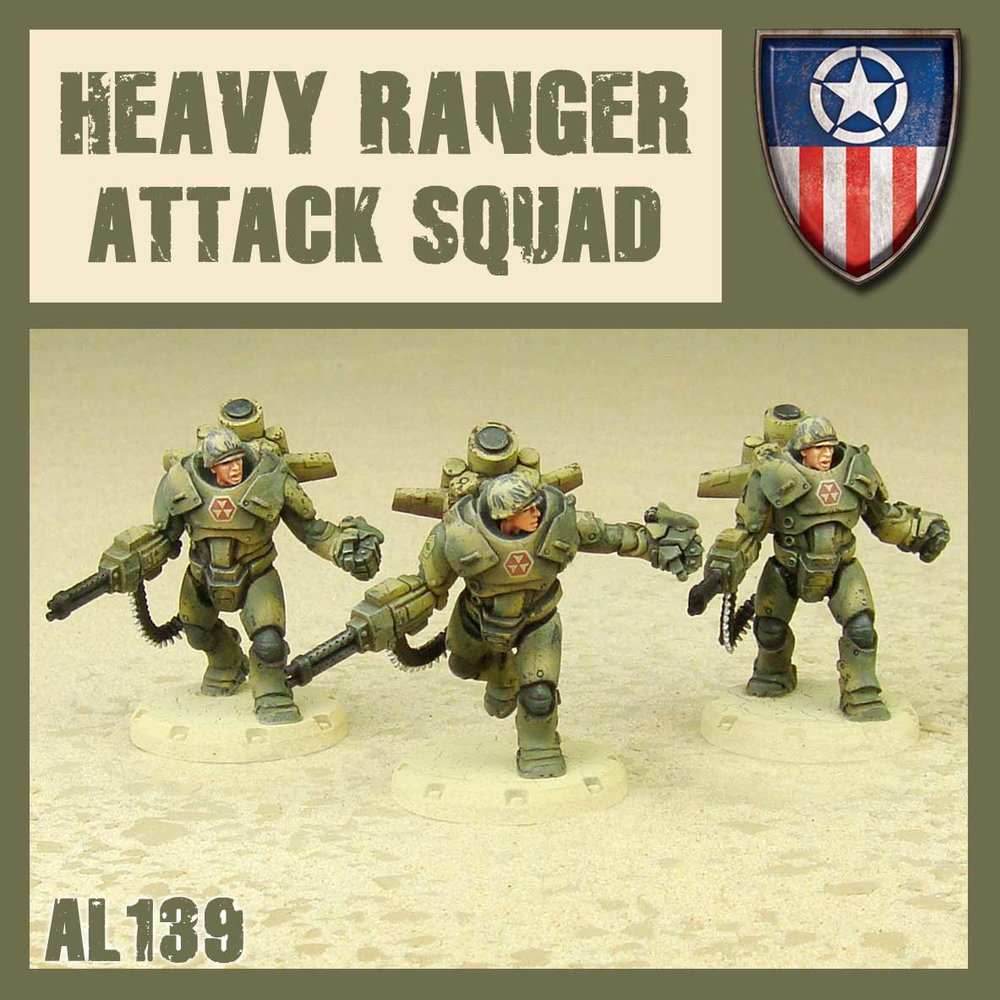 DUST 1947: Heavy Rangers Attack Squad - 