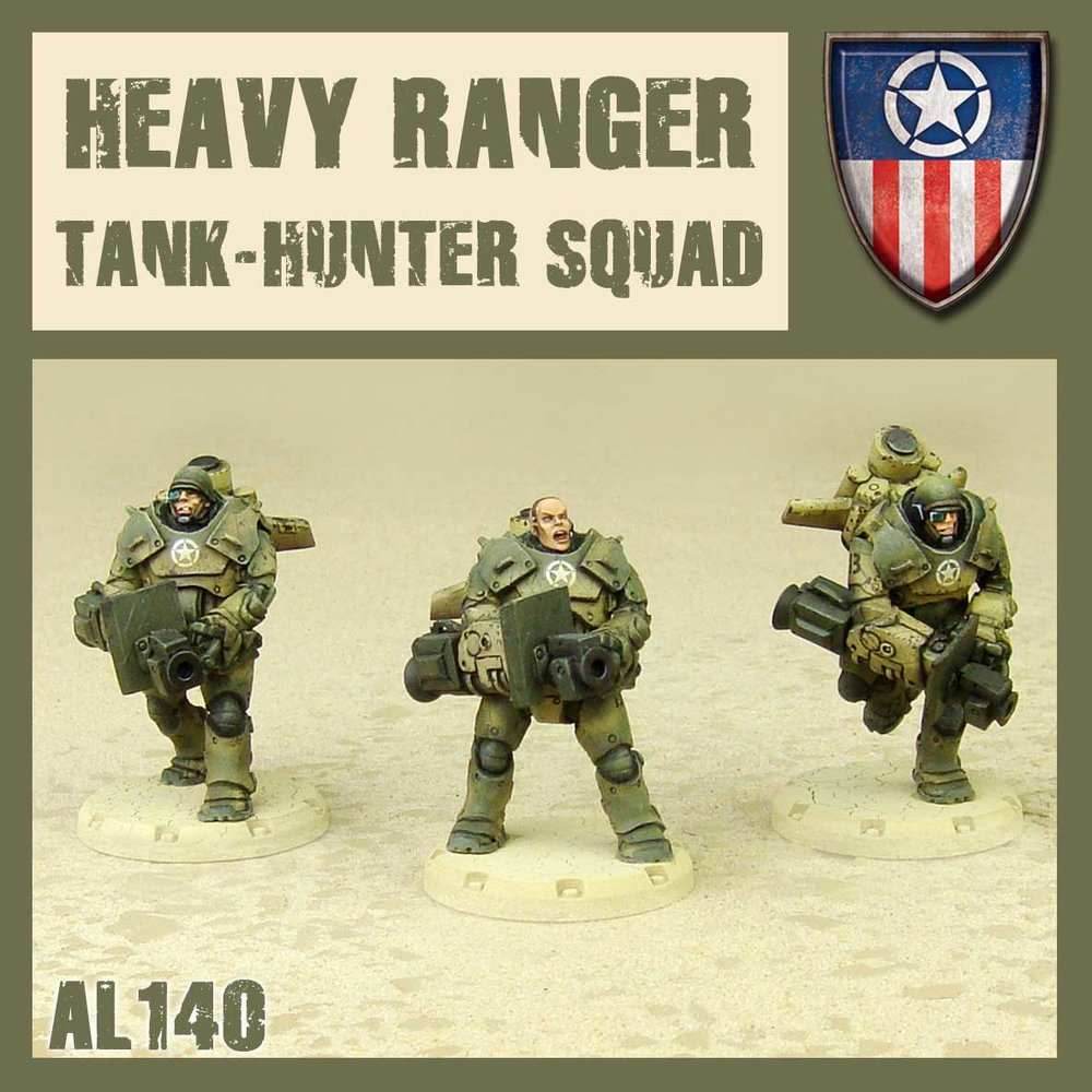 DUST 1947: Heavy Rangers Tank Hunter Squad - 