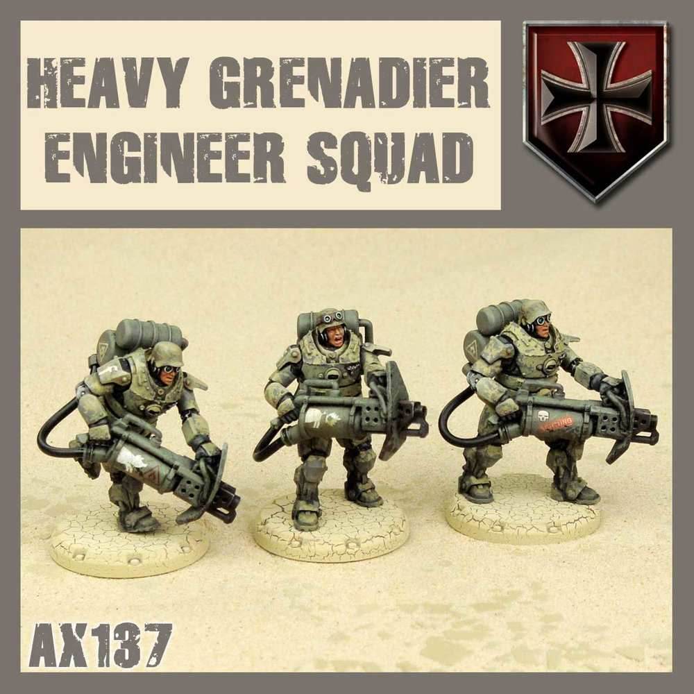 DUST 1947: Heavy Grenadier Engineer Squad - 