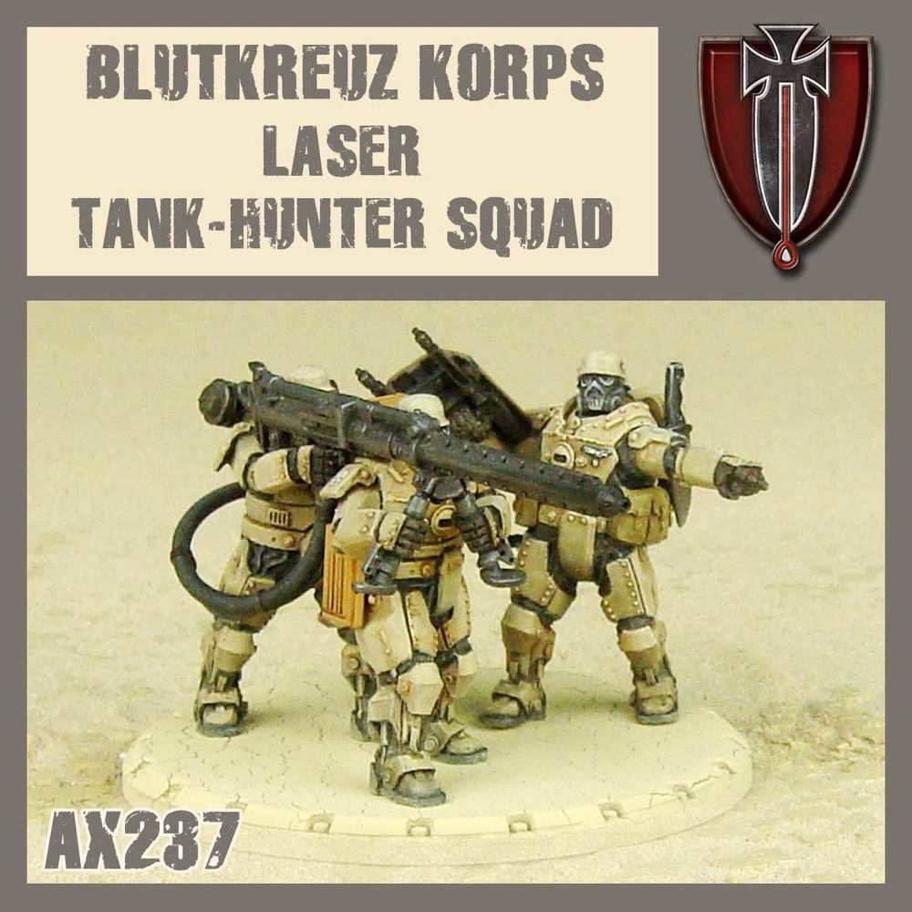 DUST 1947: Blutkreuz Korps Laser Tank-Hunter Squad - 