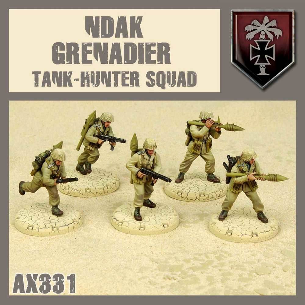 DUST 1947: NDAK Grenadier Tank Hunter Squad - 