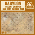 DUST 1947: Babylon Gaming Mat (Neoprene) - Grid - 