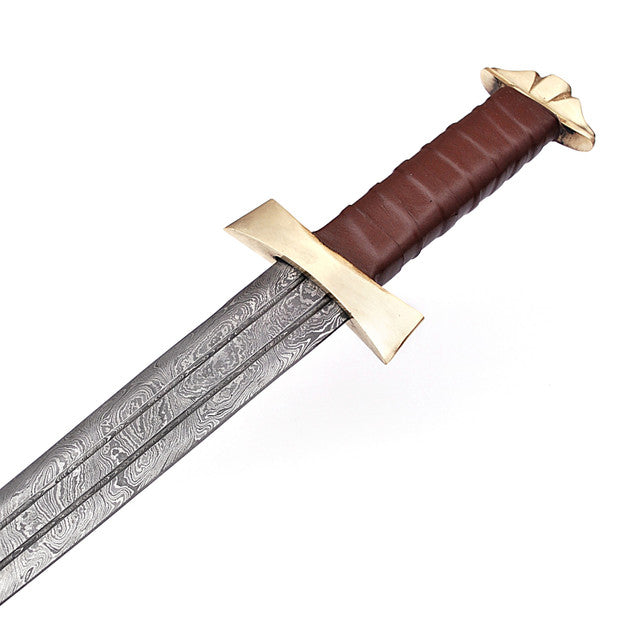 Damascus Viking Warrior Sword-3