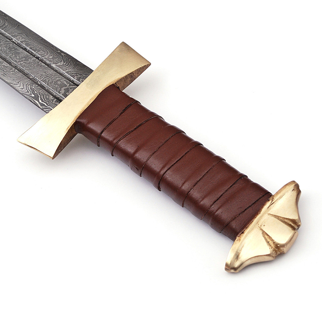 Damascus Viking Warrior Sword-1