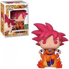 Pop! Animation: Dragon Ball Z - SSG Goku Shared Exclusive Sticker - Hot Topic - 