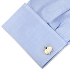 Star Trek Two Tone Delta Shield Cufflinks