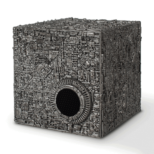 Star Trek™ BORG CUBE Bluetooth® Speaker With Green Illumination, Sound Effects & Borg Quotes - 