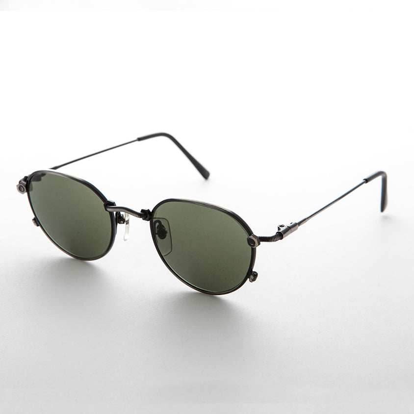 Industrial Steampunk Sunglass with Nuts and Bolt Accent - Steamboy - Gun Metal