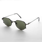 Industrial Steampunk Sunglass with Nuts and Bolt Accent - Steamboy - Gun Metal