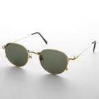 Industrial Steampunk Sunglass with Nuts and Bolt Accent - Steamboy - Gold