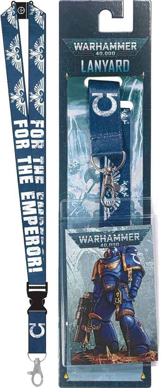 Warhammer 40K: Ultramarines Icon Lanyard - 