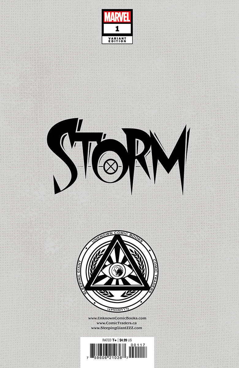 [SIGNED W/ COA] STORM #1 UNKNOWN COMICS DAVID NAKAYAMA EXCLUSIVE VAR SIGNED BY DAVID NAKAYAMA [IN STOCK]