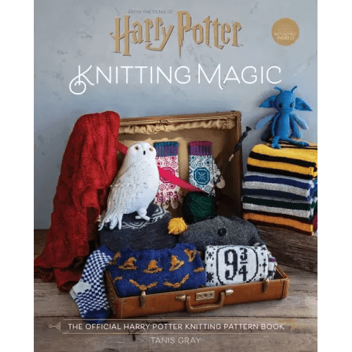 Harry Potter: Knitting Magic: The Official Harry Potter Knitting Pattern Book - Hardcover - 