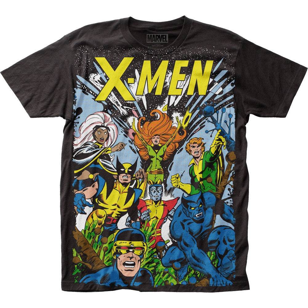 X-Men The Gang Marvel Comics Adult T-Shirt - S