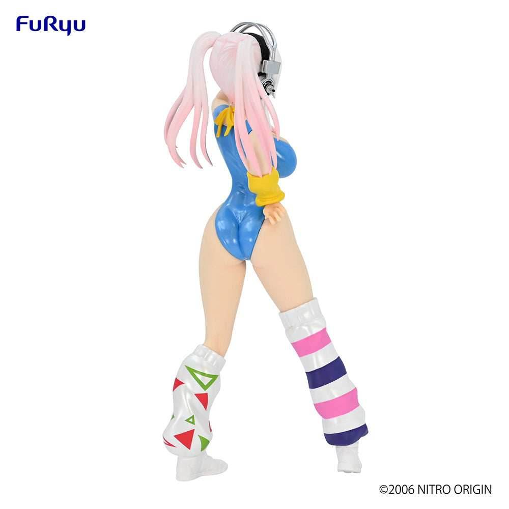 Super Sonico - Super Sonico 80's Blue Outfit Figure - 