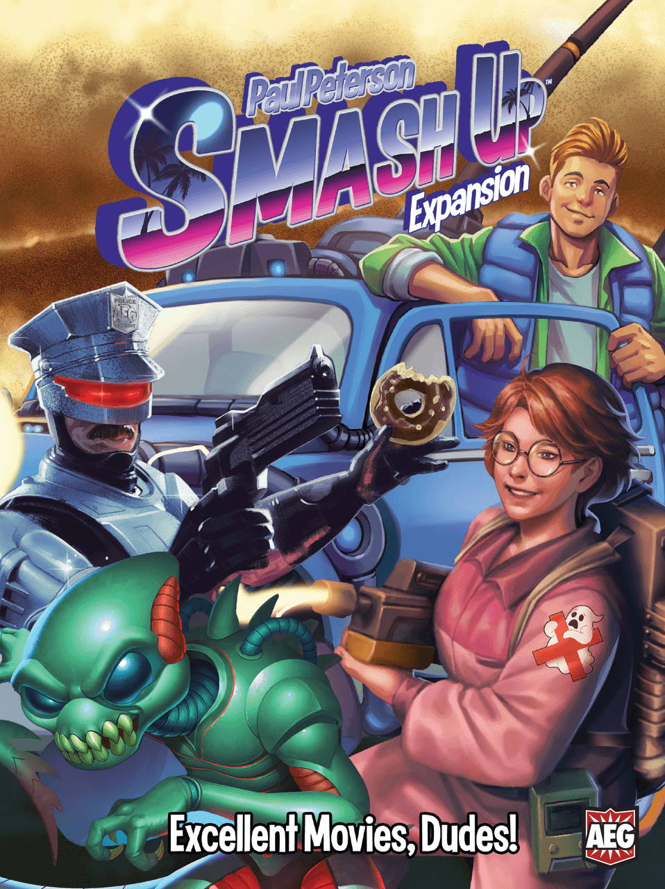 Smash Up Expansion: Excellent Movies, Dudes! Expansion - 