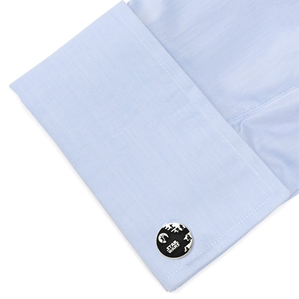 Star Wars Death Star Graphic Cufflinks