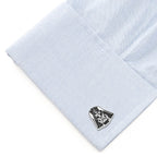Star Wars Darth Vader Recessed Matte Cufflinks