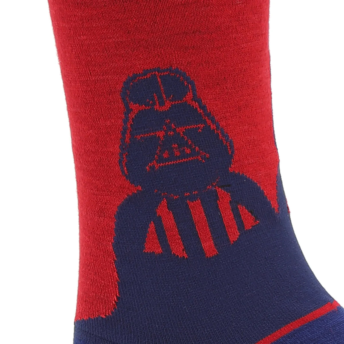 Star Wars Darth Vader Blue and Red Dress Socks and Lapel Pin Gift Set