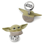 Star Wars Grogu 3D Cufflinks and 5-Stud Set