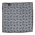 Star Wars Grogu Outline Navy Blue Pocket Square