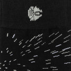 Star Wars Hyperspace Black Dress Socks and Rebel Crest Lapel Pin Gift Set