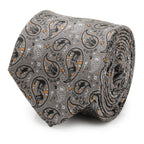Star Wars Battle of Hoth Paisley Gray Tie