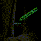 Star Wars Hyperspace Glow-in-the-Dark Tie Bar