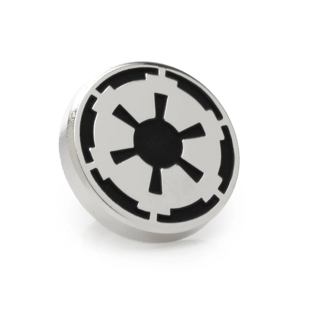 Star Wars Darth Vader Navy and Black Checkered Socks with Imperial Crest Lapel Pin Gift Set