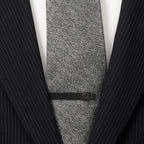 Star Wars Imperial Crest Satin Black Tie Bar