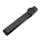 Star Wars Imperial Crest Satin Black Tie Bar