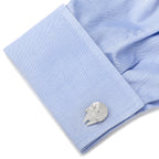 Star Wars Millennium Falcon Sterling Silver 3D Cufflinks