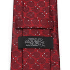 Star Wars Millennium Falcon Red and White Dot Tie
