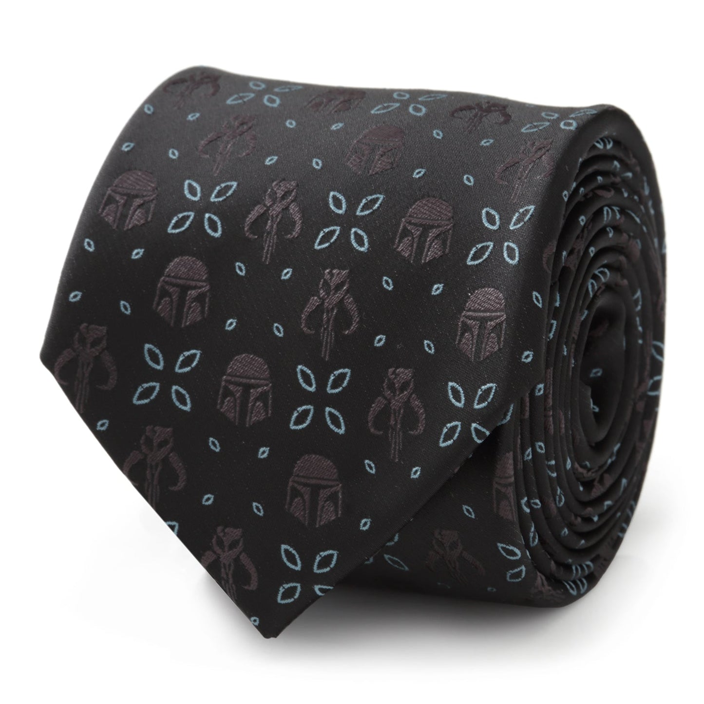 Star Wars Mandalorian Motif Black Tie