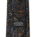 Star Wars Mandalorian Black Paisley Tie