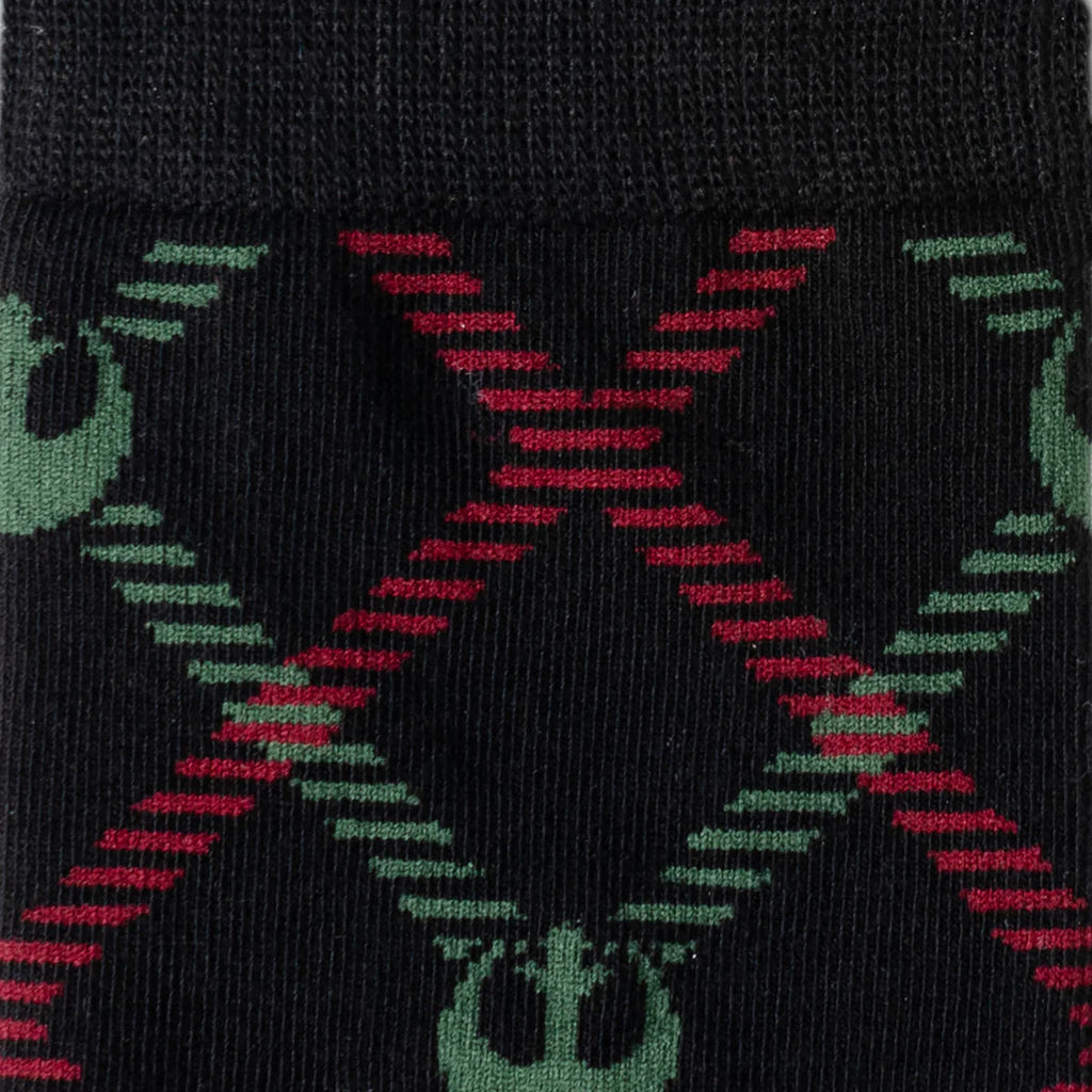 Star Wars Rebel Alliance Dress Socks and Lapel Pin Gift Set