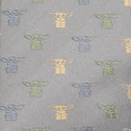 Star Wars Grogu Dotted Green Tie