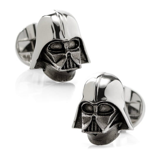 Star Wars Darth Vader Sterling Silver 3D Cufflinks