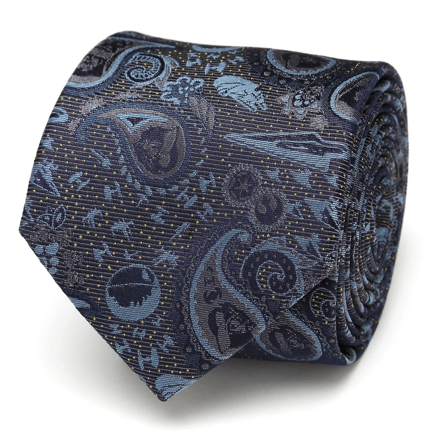 Star Wars Darth Vader Blue and Gray Paisley Tie and Bracelet Gift Set