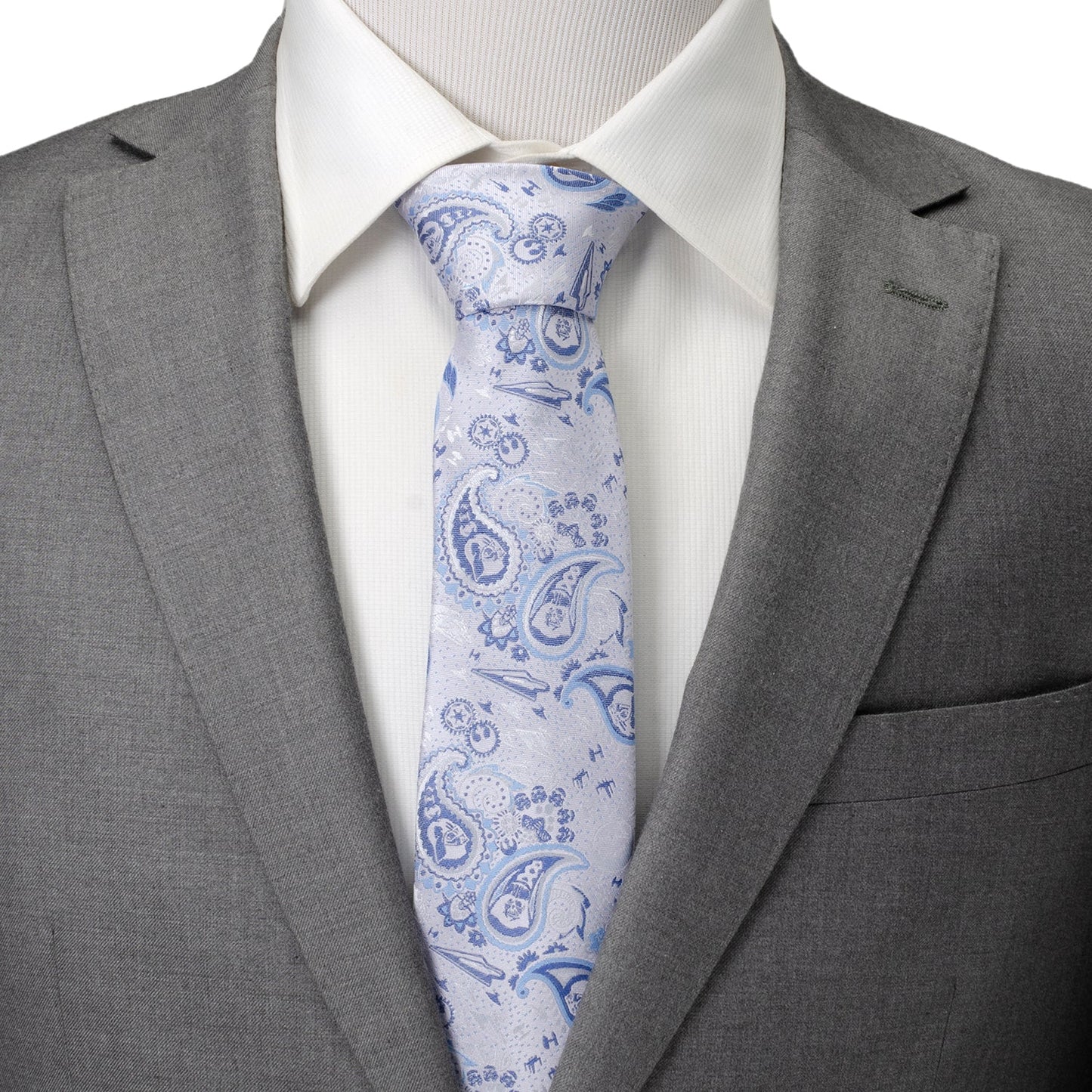 Star Wars Darth Vader Lavender Paisley Tie