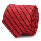 Star Wars Darth Vader Red and Black Striped Tie