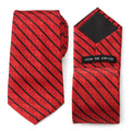 Star Wars Darth Vader Red and Black Striped Tie