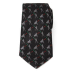 Star Wars Darth Vader and Luke Skywalker LIGHTSABER Battle Black Tie