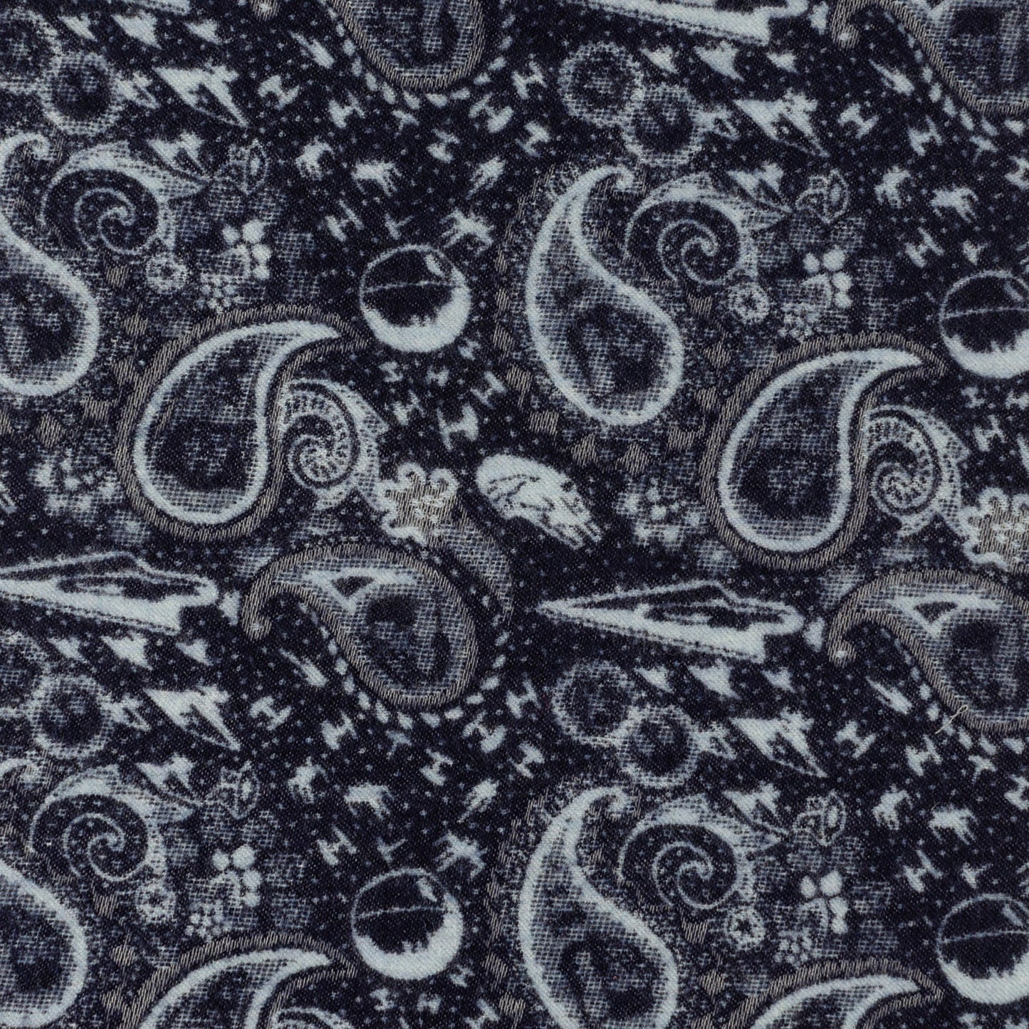 Star Wars Darth Vader Blue and Gray Paisley Scarf