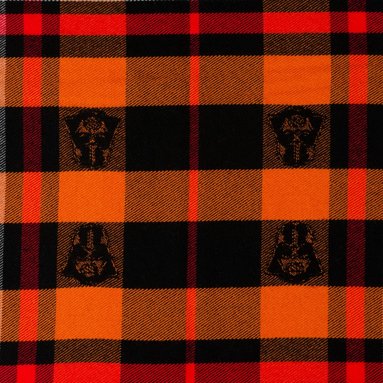 Star Wars Darth Vader Black Tartan Scarf