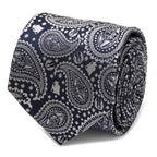 Star Wars Yoda Navy Paisley Tie