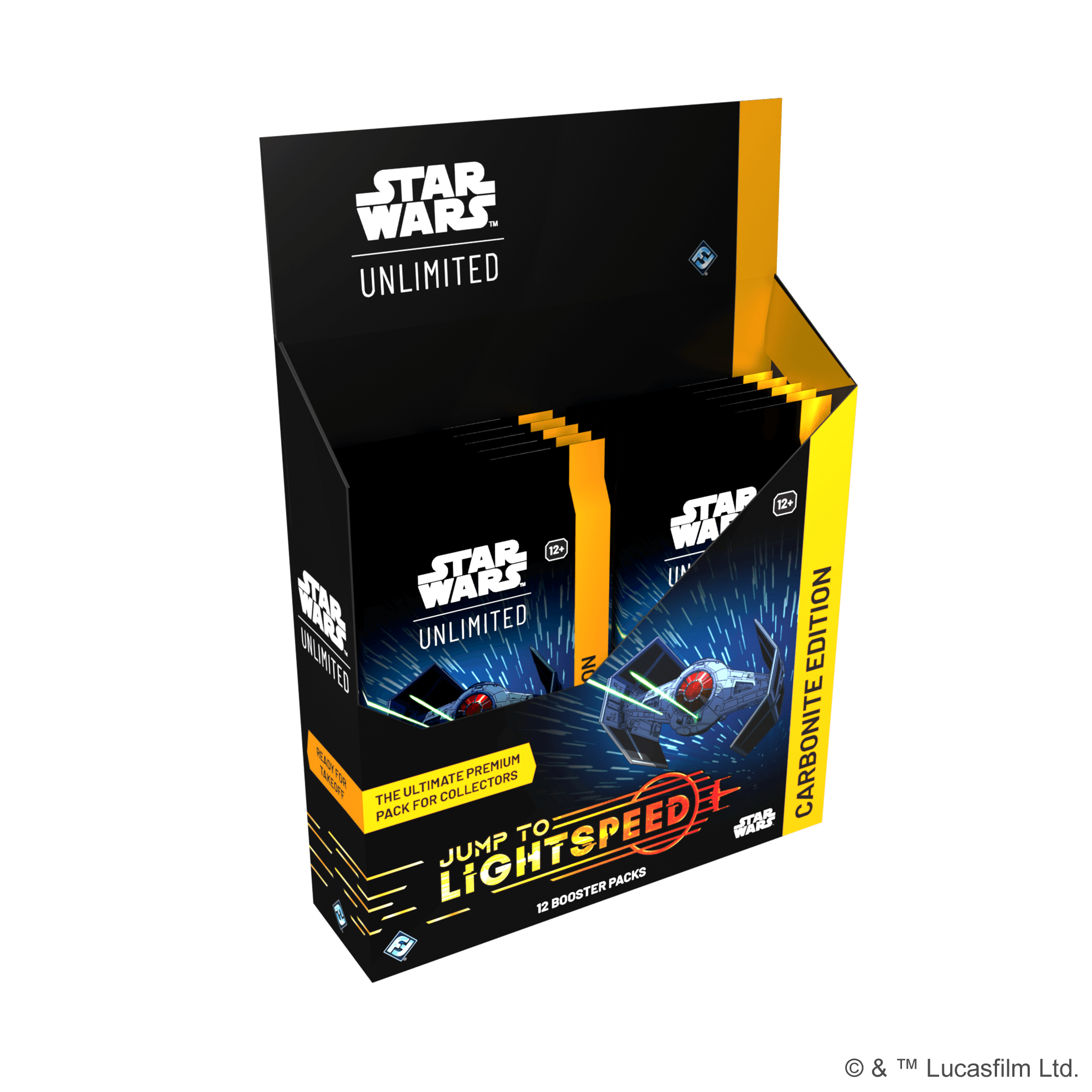 Star Wars: Unlimited - Jump to Lightspeed Carbonite Booster Display - 